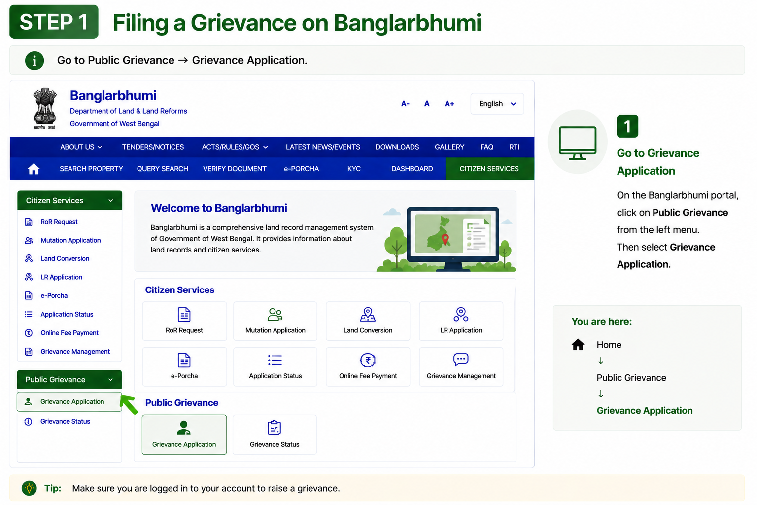 Filing Grievance Step 1
