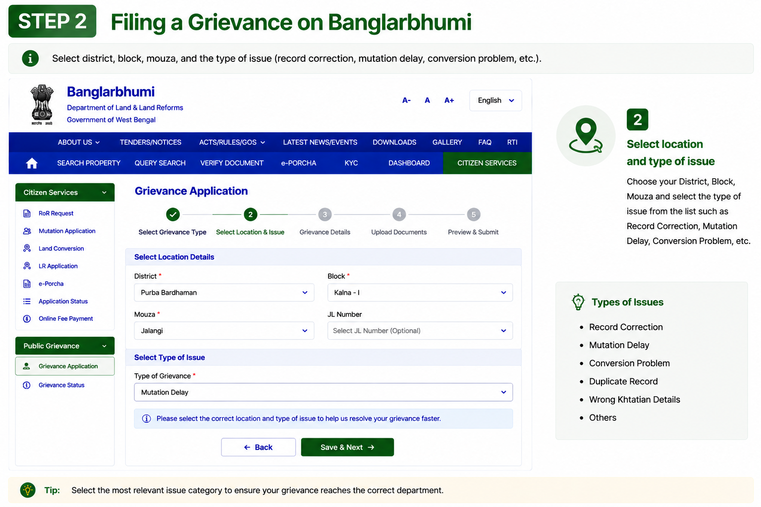 Filing Grievance Step 2